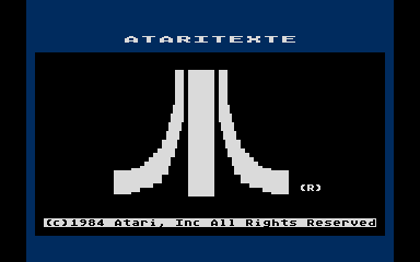 AtariTexte — screenshot 1