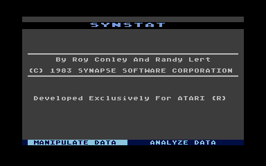 SynTrend atari screenshot