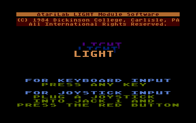 AtariLab - Light Module