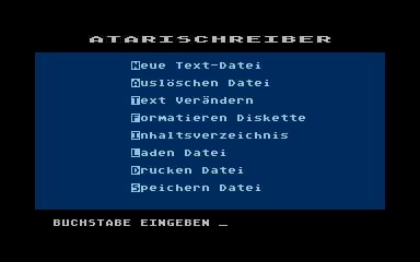 AtariSchreiber atari screenshot