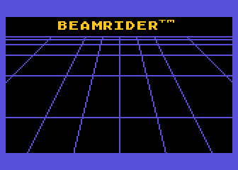 Beamrider atari screenshot