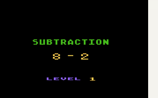 Big Math Attack atari screenshot