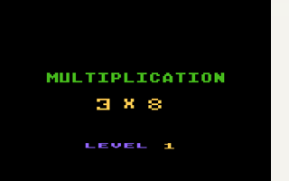 Big Math Attack atari screenshot