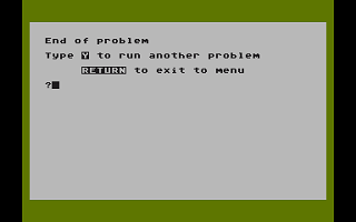 Bond Analysis atari screenshot