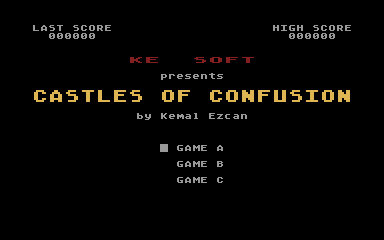 Castles of Confusion atari screenshot