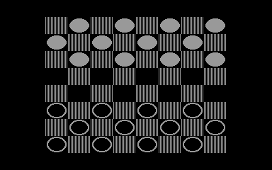 Checkers atari screenshot