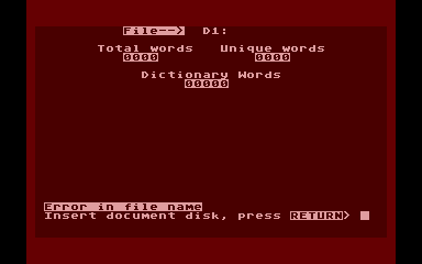Spell Wizard atari screenshot