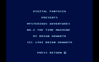 Mysterious Adventure No. 2 - The Time Machine — screenshot 1