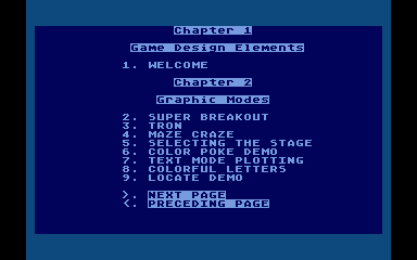 Dr C Wackos Miracle Guide to Designing and Programming Your Own Atari Computer and Arcade Games atari screenshot