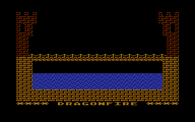 Dragonfire atari screenshot