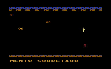 Dragonfire atari screenshot