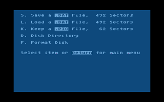 Easy Scan II atari screenshot