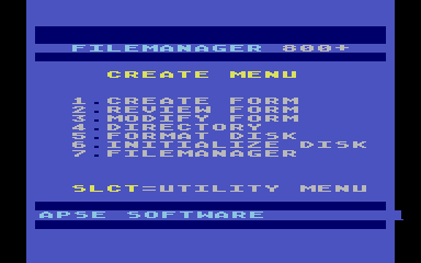 FileManager+ atari screenshot