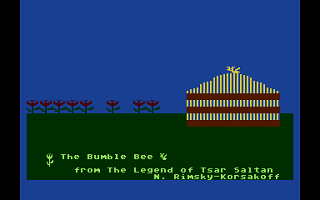 Flight of the Bubble Bee atari screenshot