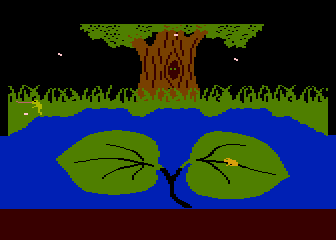 Frogs and Flies atari screenshot