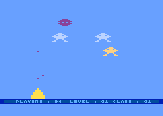 Galactic Avenger atari screenshot