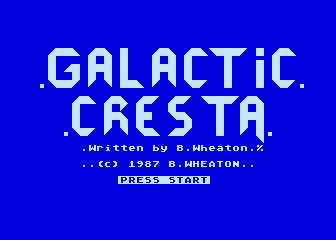 Galactic Cresta atari screenshot