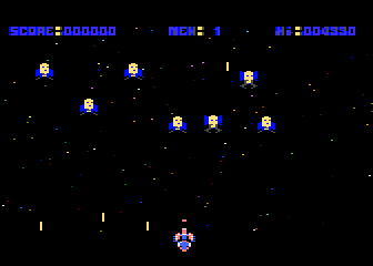 Galactic Cresta atari screenshot