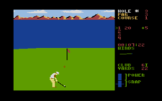 Leader Board Tournament atari screenshot