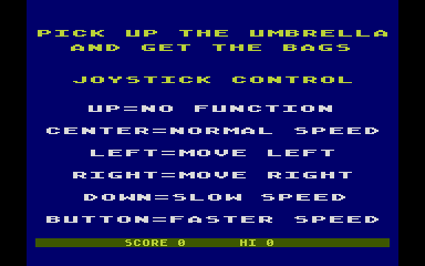 Mary Poppins atari screenshot