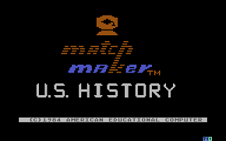 A+ US History atari screenshot