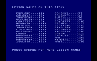 A+ US History atari screenshot