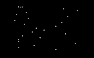 Meteor Storm atari screenshot