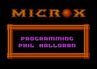 Microx atari screenshot