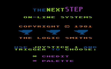 Next Step (The) atari screenshot