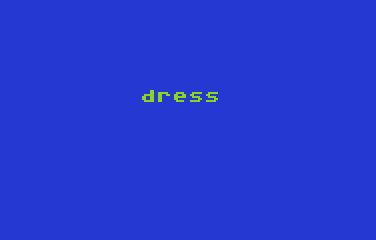 Let's Spell atari screenshot