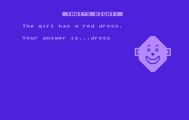 Let's Spell atari screenshot