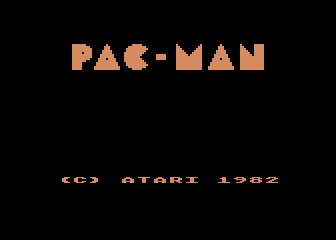 Pac-Man atari screenshot