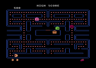 Pac-Man atari screenshot