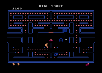 Pac-Man atari screenshot