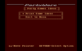 PartyWare atari screenshot