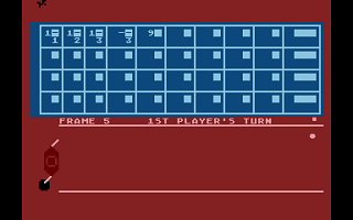 Roadracer / Bowler atari screenshot