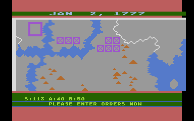 Saratoga atari screenshot