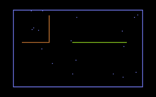 Snakes atari screenshot