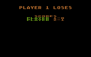 Snakes atari screenshot