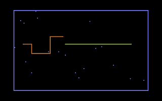 Snakes atari screenshot