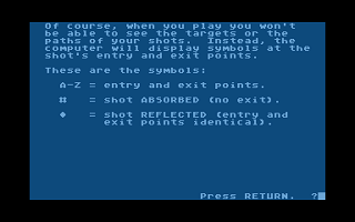 Ricochet atari screenshot