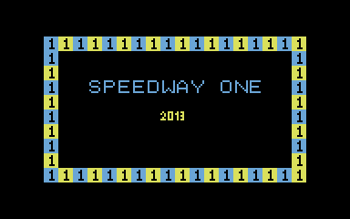 Speedway One atari screenshot