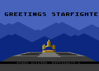 Last Starfighter atari screenshot