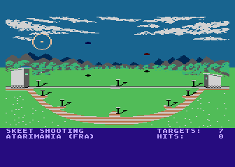 Summer Games atari screenshot