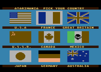 Summer Games atari screenshot