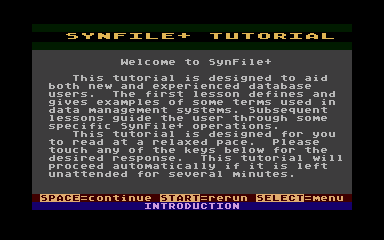 SynFile+ atari screenshot