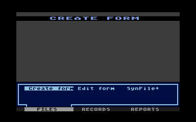 SynFile+ atari screenshot