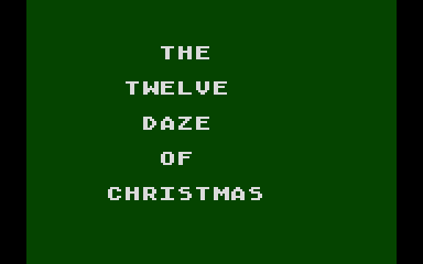 Three Holiday Games atari screenshot