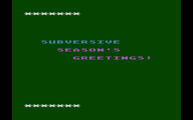 Three Holiday Games atari screenshot