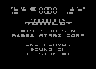 Tower Toppler atari screenshot